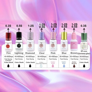 Pegamento para Pestañas UV de Secado Rápido, Marca Privada, Alemania, 0.3s 0.5s 1-2s 2-3s, Adhesivo para Extensión de Pestañas - Product Image 4