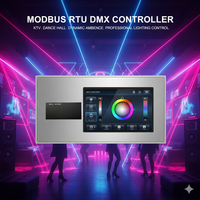 Controlador de Iluminación SMRTE MD02 RS485 Modbus para Salones de Baile, Hoteles, KTV, Atenuación de Alta Velocidad, Temperatura de Color, Brillo, 12-24V