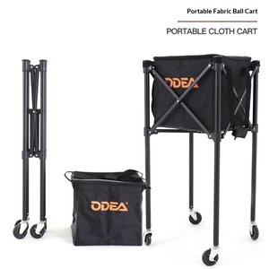 Carrito de Tenis Odear, Carrito Plegable Portátil para Entrenador, Bolsa de Tenis, Recogedor de Pelotas de Tenis, Cesta para Pelotas de Tenis - Product Image 2