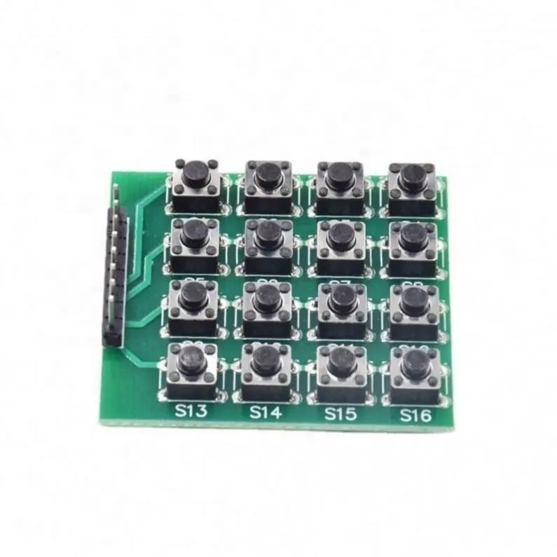 Micro interruptor 4X4 teclado de matriz 16 teclas MCU expansión externa