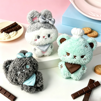 Peluche Lapin Personnalisée d'Usine, Pendentif Sac Cadeau d'Anniversaire Meilleur Ami, Jouet en Peluche pour Filles