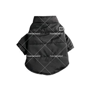 Ropa de diseñador de lujo para perros en invierno, chaqueta cálida de algodón <span class=keywords><strong>puro</strong></span> para perros, abrigo impermeable para perros pequeños y medianos para boutique - Product Image 1