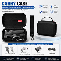 Sac de rangement pour smartphone OM7, étui rigide en EVA, étanche, antichoc, sac de transport portable, boîte de rangement de voyage
