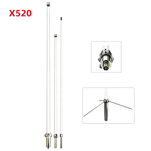 เสาอากาศสถานีฐาน High Gain X520M 144/430MHz แบบสองย่านความถี่ 2 เมตร/70 เซนติเมตร ทำจากไฟเบอร์กลาส - Product Image 1
