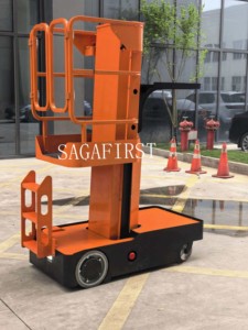 Nouveau Chariot élévateur vertical mobile SAGA FIRST OP50H pour la distribution en centre d'entreposage, chargement/déchargement de marchandises OP50H - Product Image 4