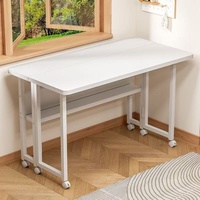 Table d'ordinateur pliable et réglable ergonomique pour la maison/le bureau, personnalisable en gros, pratique avec poulie