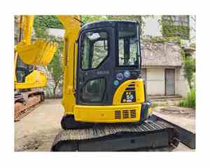Excavadora de orugas Komatsu PC55 usada Original de Japón, serie Mini Boutique, certificado CE/EPA, a la venta - Product Image 1
