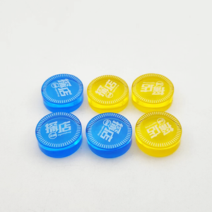 All'ingrosso di precisione trasparente Logo personalizzato in resina acrilica giochi da tavolo Backgammon scacchi pezzi gettoni per favore - Product Image 5