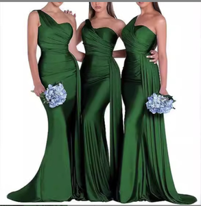 <span class=keywords><strong>Vestido</strong></span> de Novia de Lujo con Brillo y Lentejuelas, Elegante <span class=keywords><strong>Vestido</strong></span> de Fiesta con Hombros Descubiertos y Abertura Lateral Sexy para Mujer - Product Image 2