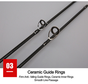 Fibre de carbone 2 sections OEM fabricant professionnel <span class=keywords><strong>canne</strong></span> à pêche à la truite d'eau douce <span class=keywords><strong>canne</strong></span> à pêche filature - Product Image 6