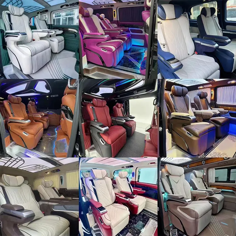 Hochwertige Luxus-VIP-Autoherrsitzmöbel mit elektrischer Heizung Lüftungsmassage für Van MPV SUV V-Klasse SPRINTER Sienna Vito