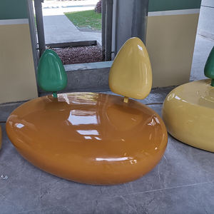 Y070 Chaise et banc en fibre de verre personnalisés pour crème glacée et bâtonnets de glace, résistants aux intempéries, en PRV, pour hôpitaux, hôtels, gymnases et centres commerciaux – Vente chaude - Product Image 5