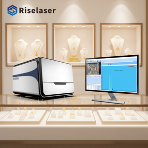 เครื่องวัดความเข้มข้นทองคำแบบ X-Ray Fluorescence Spectrometer ความแม่นยำสูง 0.01 สำหรับตรวจสอบทองคำและวัดความหนาแน่นทองคำ เหมาะสำหรับร้านขายเครื่องประดับและร้านจำนำ - Product Image 1