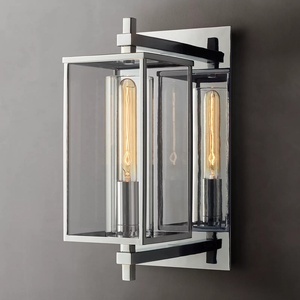 Devaux Grand Square LED <strong>Sconce</strong> Outside <strong>Lights</strong> Wall Copper Glass Outdoor Wall <strong>Sconce</strong> Outdoor <strong>Light</strong> Wall IP65 Outdoor <strong>Light</strong> <strong>Sconce</strong> - Product Image 3
