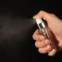 Pulvérisateur à brume fine en plastique PP avec pompe pulvérisatrice à parfum et eau en aluminium, tailles 20, 24, 410, 20 mm, 24 mm, personnalisable PPWR