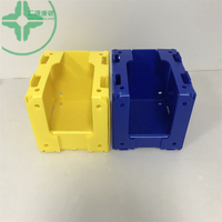 Boîtes de rangement empilables antistatiques recyclables de haute qualité au meilleur prix du fabricant, boîtes et bacs de rangement en PP personnalisés