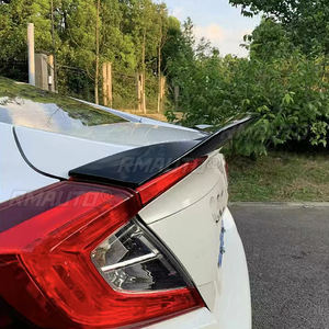 Alerón trasero de alta calidad estilo JDM de ABS para Honda Civic 4 puertas 2016 2017 2018 - Product Image 5