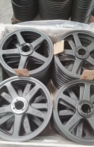 Cina fonderia disegno fusione ghisa volano fabbricazione processo di colata in sabbia di ferro - Product Image 5