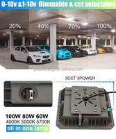 Lámparas LED de 40W para Techo, ETL 120-277V, Comerciales, para Exteriores, IP65, 6000lm, para Gasolinera, Garaje, Almacén, Tienda, Cochera, Industrial, 9.6 Pulgadas