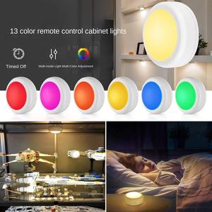Luce Notturna LED RGB Dimmerabile a 13 Colori con Telecomando a Infrarossi per Casa Moderna - Product Image 2