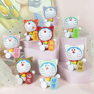 Borsa da 8 pz/set 7CM che benedice la <span class=keywords><strong>collezione</strong></span> Cosplay modello gatto anno fortuna Anime in PVC figura mistery Box De Collection - Product Image 4