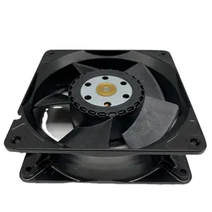 High Temperature Exhaust Fan 120mm Air Powerful Silent Industrial Ventilation Extractor Metal Axial Fans