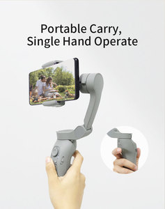 L7Bpro <span class=keywords><strong>Stabilisateur</strong></span> de cardan pour Smartphone Ultra-Wide-Angle VLOG Selfie Live AI Auto Face Tracking Anti-Shaking Foldable Hot Plastic - Product Image 4