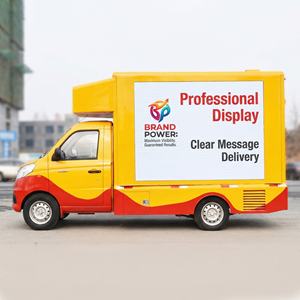 Camión Publicitario Metálico Personalizado, Tamaño de Camioneta Pequeña, Promoción <span class=keywords><strong>Comercial</strong></span> al Aire Libre, Mercado Estadounidense - Product Image 4