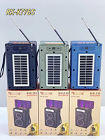 Eletree RX-K776S Retro Portable Solar Wireless BT Lautsprecher DC Aufladen FM Radio
