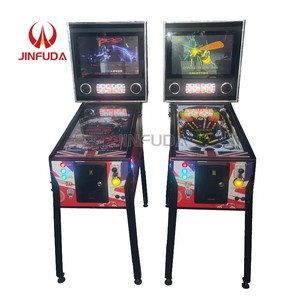 Máquina <span class=keywords><strong>de</strong></span> Pinball <span class=keywords><strong>Virtual</strong></span> <span class=keywords><strong>de</strong></span> 43 Pulgadas en Oferta, 32 <span class=keywords><strong>Juegos</strong></span>, 4K, Madera, Flipper Automático, 220V, Arcade, Pago con Monedas, Avanzada - Product Image 5