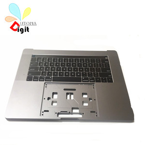 Topcase original avec <span class=keywords><strong>clavier</strong></span> américain pour <span class=keywords><strong>Macbook</strong></span> Retina <span class=keywords><strong>Pro</strong></span> 15.4 "A1990 <span class=keywords><strong>Clavier</strong></span> anglais Palmrest Silver Grey <span class=keywords><strong>2018</strong></span> - Product Image 3