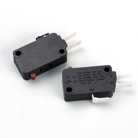 16A 30A interrupteur d'outil électrique limite poussoir 2/3 broches 125V on off lame butée Microswich petit Micro interrupteur de fin de course