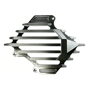 The New Motorcycle Model Is Suitable for CLICK/VARIO/ADV/PCX150 Modified CNC Water tank Mesh Radiator Cover - Product Image 1