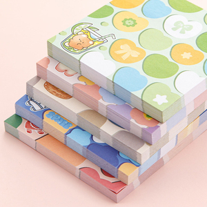 Baskılı Kawaii Kesilmiş Şekilli Manyetik Özelleştirilebilir Kendinden Yapışkanlı Not Defteri Okul Ofis İçin Sevimli Yapışkan Not - Product Image 3