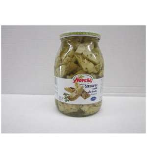 Artichauts Novella marinés en saumure, 1062 ml, lot de 6 boîtes, légumes en conserve - Product Image 1