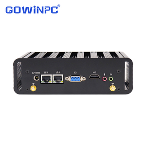 มินิพีซีอุตสาหกรรมแบบไร้พัดลม พร้อม Intel Core i5 4200U 5200U 6200U พอร์ต LAN คู่ รองรับแรม DDR4 และ SSD mSATA - Product Image 3