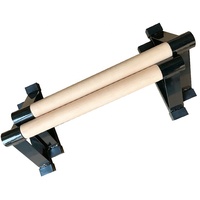 Ensemble de Parallettes en bois Calisthenics Handstand Parallettes Home Gym Outil d'entraînement de gymnastique Barres de pompes Barre de trempette