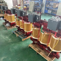 Transformateur de puissance triphasé non encapsulé de type sec, classe SG, isolation H, transformateur de distribution, approuvé CE ISO