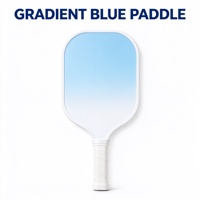 Raquette de pickleball en fibre de verre haute friction 10-16 mm, surface texturée, noyau en nid d'abeille, vente en gros directe pour tournois