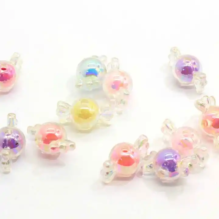 hotsale acrylic lovely candy beads gradient