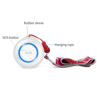 Vente chaude, sécurité domestique, autodéfense, porte-clés SOS, matériau ABS, batterie rechargeable, système d'alarme, accessoires pour femmes enceintes
