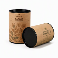 Tubes de rouge à lèvres en papier kraft écologiques personnalisables avec emballage entièrement recyclable, impression quadricolore, étiquetage, commande sur mesure