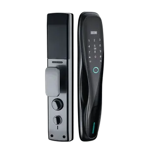 SZMYQ Tuya produk Alarm Anti tabrakan, Wifi Alexa Digital Hidup cerdas ShenZhen kunci pintu otomatis dengan baterai 3200mah untuk Hotel