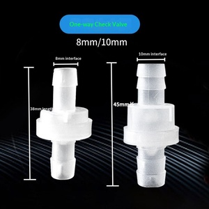 วาล์วกันย้อนกลับแบบมีหนามสำหรับท่ออากาศในตู้<span class=keywords><strong>ปลา</strong></span> ทำจากพลาสติกใส ป้องกันการไหลย้อนกลับ สำหรับปั๊มออกซิเจนในตู้ปลา - Product Image 5
