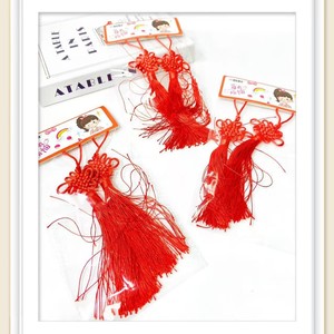 Chinese Knot Red Tassel Decoration Handmade Ruyi Knot Hanging <b>Ornament</b> For Home Gift - Product Image 4
