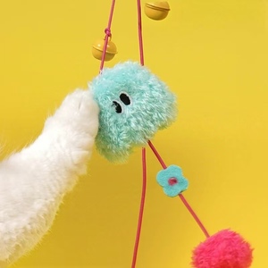 Porte suspendue corde extensible <span class=keywords><strong>chat</strong></span> jouets pour chats d'intérieur drôle auto-hey jouet interactif pour la chasse exercice éliminant l'ennui - Product Image 4