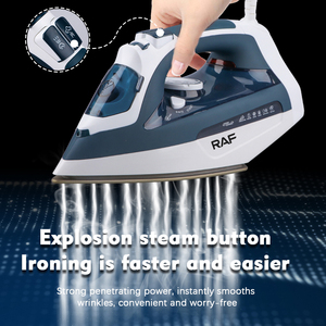 RAF haute qualité uniforme chauffage <span class=keywords><strong>fer</strong></span> vapeur 2200W <span class=keywords><strong>arrêt</strong></span> <span class=keywords><strong>automatique</strong></span> vente chaude <span class=keywords><strong>fer</strong></span> <span class=keywords><strong>à</strong></span> vapeur électrique - Product Image 2