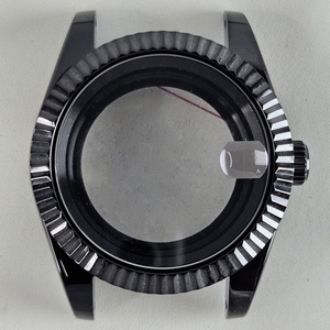 Boîtier de montre bicolore argent et or 36mm 39mm avec lunette brossée étanche pour mouvements NH34 NH35 NH36 NH72 NH70 NH38 NH39, en acier 316L pour modèles <span class=keywords><strong>Seiko</strong></span> - Product Image 5