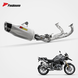 Sistema de <span class=keywords><strong>Escape</strong></span> <span class=keywords><strong>para</strong></span> Motocicleta Forsound, Precio de Fábrica al por Mayor, Silenciador de Fibra de Carbono Akrapovics <span class=keywords><strong>para</strong></span> R1250GS, R1200GS, R1300GS - Product Image 6