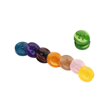 Boutons de chemise en résine de haute qualité en gros, boutons nacrés à 4 trous pour chemises d'hommes, accessoires vestimentaires écologiques
